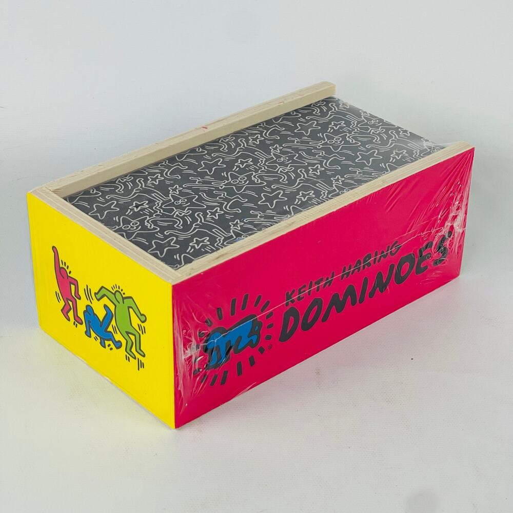 Keith Haring Dominoes MudPuppy Two Sided Dots and Images 2017 NEW SEALED